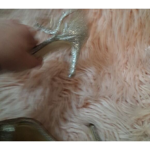 Michael Kors Glitter Heels - Silver and Gold - Picture 8 of 11